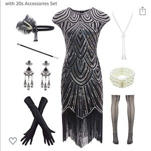 Great Gatsby flapper dress